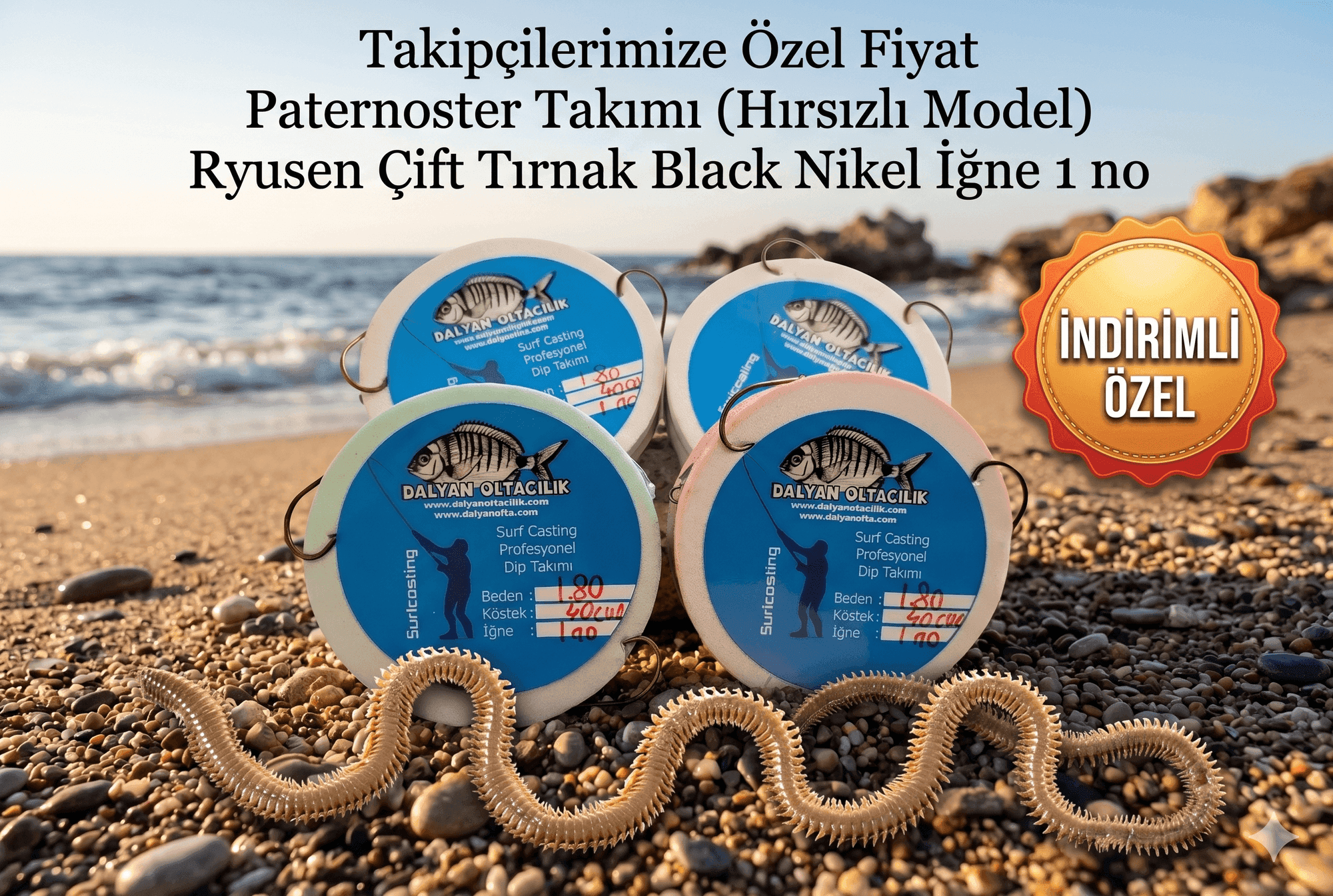pater noster takımı, surf casting takımı, hırsızlı model, surfcasting, dip takımı, ryusen iğne, çift tırnak iğne, black nikel iğne, profesyonel dip takımı, kıyı balıkçılığı, deniz balıkçılığı, trofe avı, canlı yem, kaya kurdu, av bayii, dalyan oltacılık, olta takımı, surfcasting ekipmanları, mırmır takımı, çipura takımı, levrek takımı, uzak mesafe atış takımı, kurşun arkası takım, deniz olta takımları